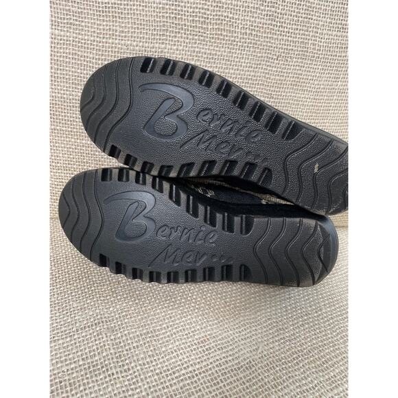 BERNIE MEV Sexy Comfort Stretch Woven Wedge Heels -Gold Black  size 39 / 8.5 - 9 - Picture 9 of 9